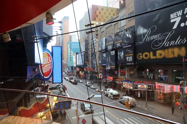 New York Strassenbild 42Nd Street New York Streetscape 42Nd Street — Stock Fotó