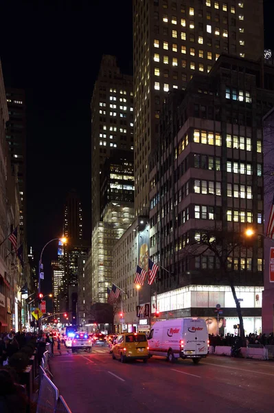New York Strassenbild 49Th Street New York Streetscape 49Th Street — Stockfoto