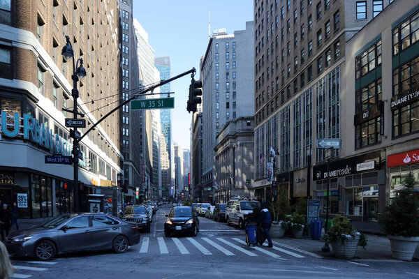 New York - Strassenbild Broadway / New York - Streetscape Broadway /