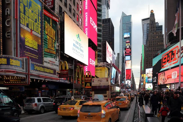 New York Strassenbild Broadway New York Streetscape Broadway — Fotografia de Stock