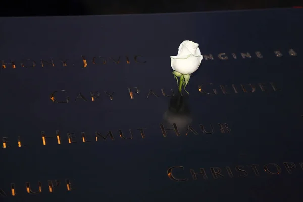 New York World Trade Center National September Memorial New York — Stock Photo, Image