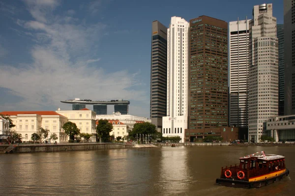 Singapur Singapore River Singapur Singapore River — Stockfoto