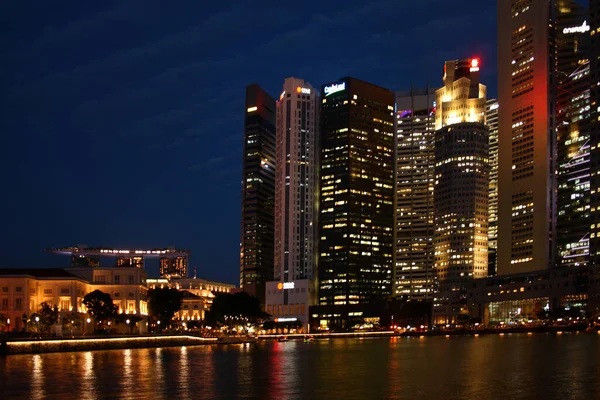 Singapur Singapur River Singapore Singapore River — Stock fotografie