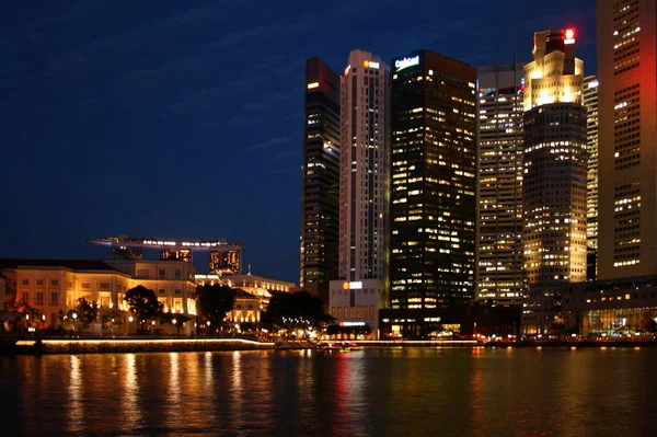 Singapur Singapur River Singapore Singapore River — Stock fotografie