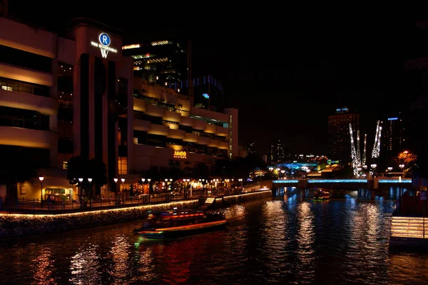 Singapore Singapore River Singapore Singapore River — стоковое фото