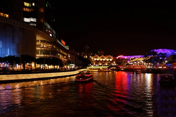 Singapore Singapore River Singapore Singapore River — стоковое фото