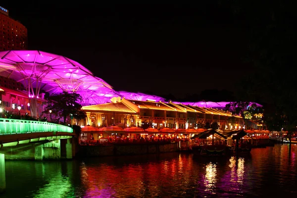 Singapore Singapore River Singapore Singapore River — стоковое фото