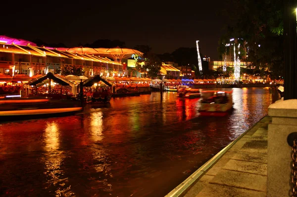 新加坡 新加坡河 新加坡 新加坡河 — 图库照片
