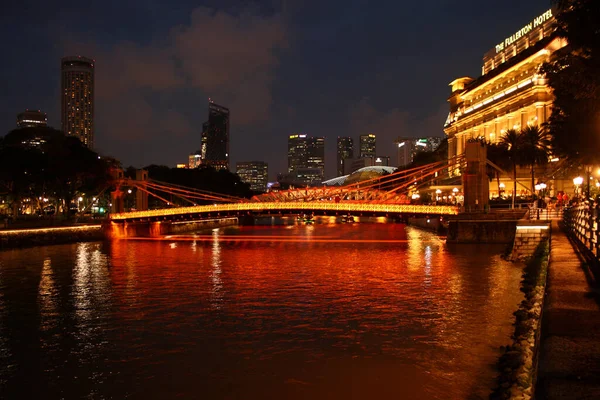 Singapur Singapur River Singapore Singapore River — Stock fotografie