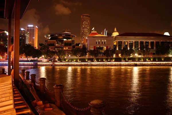 Singapur Singapore River Singapore Singapore River — Stock Photo, Image