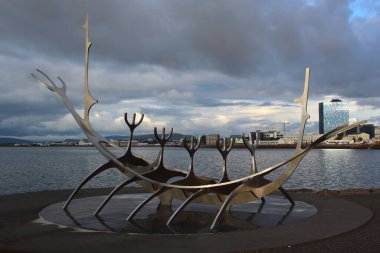 Güneş Voyager, Solfar, Reykjavik İzlanda heykeli