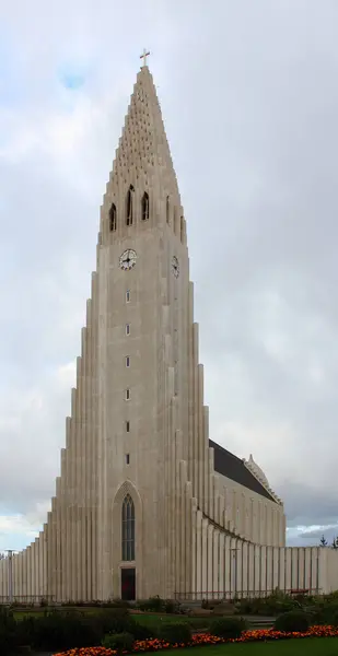 Hallgrimskirkja Lutheran Parish Church Reykjavik Iceland — Stock Photo, Image