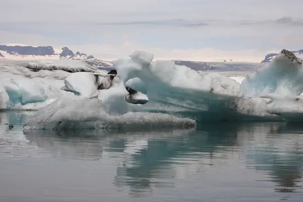 Ijslagune Ijsland Ijsland Toeristische Attracties Arctische Gletsjer Ijsgletsjer — Stockfoto