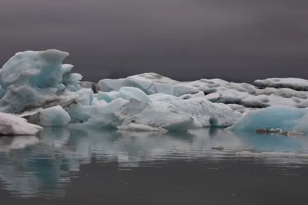 Glacial Lagoon Iceland Iceland Tourist Attractions Arctic Glacier Ocean Glacier — Stock Photo, Image