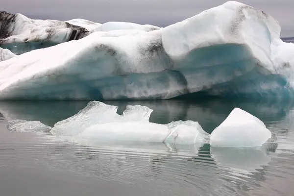 Glacial Lagoon Iceland Iceland Tourist Attractions Arctic Glacier Ocean Glacier — Stock Photo, Image