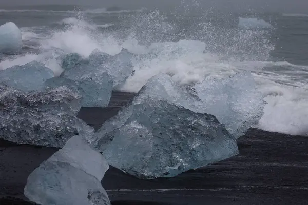 Laguna Glacial Islandia Islandia Atracciones Turísticas Glaciar Ártico Glaciar Del —  Fotos de Stock