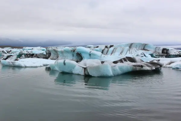 Lagoa Glacial Islândia Islândia Atracções Turísticas Geleira Ártica Geleira Oceânica — Fotografia de Stock