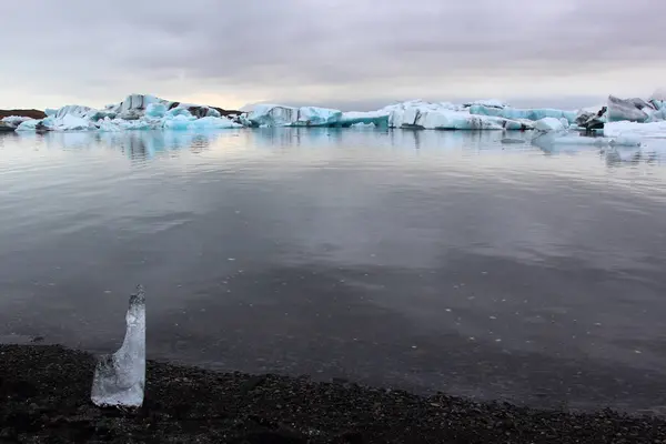 Jäälaguuni Islannissa Islanti Nähtävyyksiä Jäätikkö Valtameren Jäätikkö — kuvapankkivalokuva