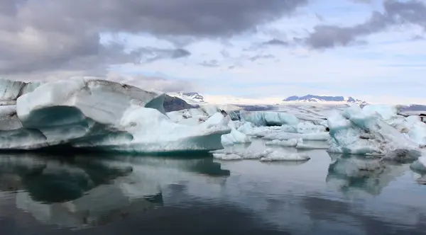 Glacial Lagoon Iceland Iceland Tourist Attractions Arctic Glacier Ocean Glacier Royalty Free Stock Photos