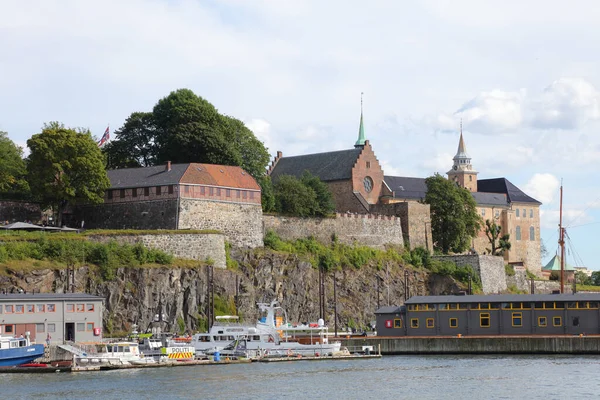 Akershus Fæstning Oslo Norge - Stock-foto