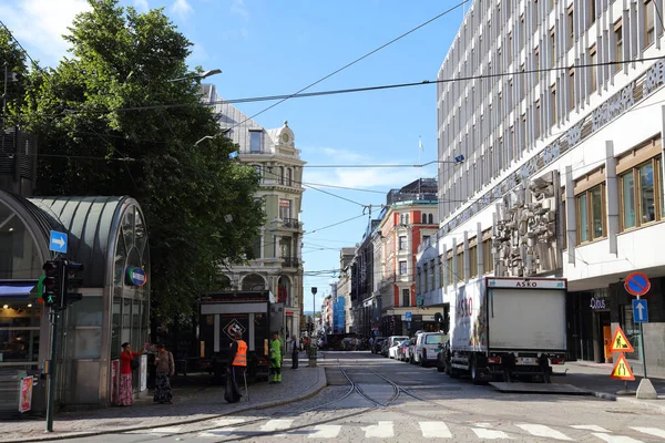 Oslo Strassenbild Oslo Straßenbild — Stockfoto