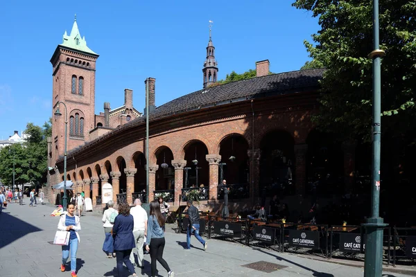 Oslo Strassenbild Oslo Stratenschap — Stockfoto