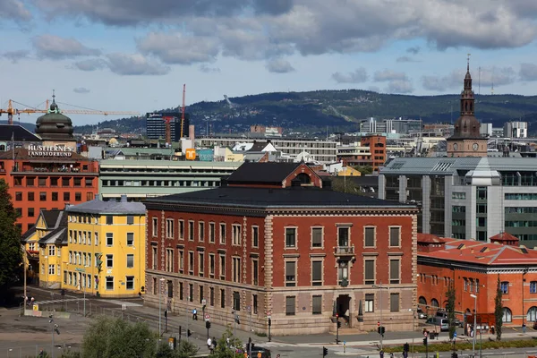 Oslo Strassenbild Oslo Streetscape — Fotografia de Stock