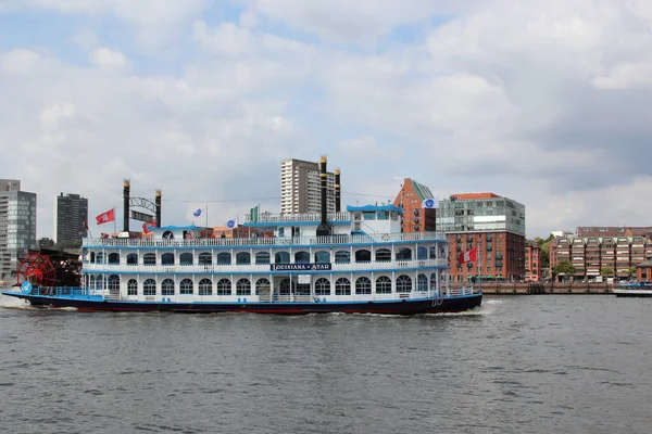 Schaufelraddampfer Louisiana Star Peddelstoomboot Louisiana Star — Stockfoto