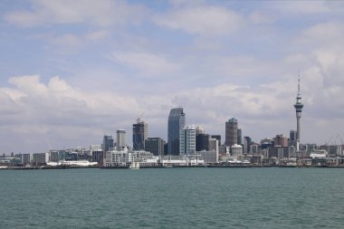 Auckland cityscape, North Island, Yeni Zelanda
