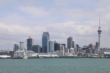 Auckland cityscape, North Island, Yeni Zelanda