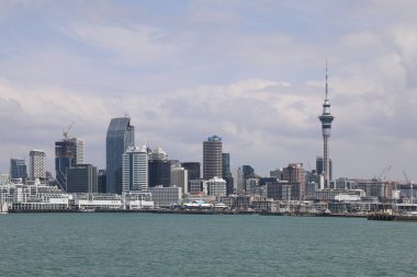 Auckland cityscape, North Island, Yeni Zelanda