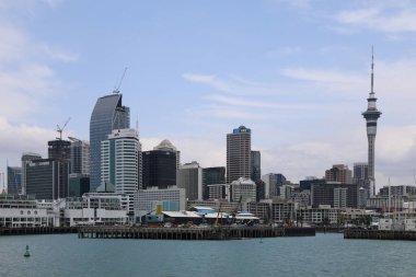 Auckland cityscape, North Island, Yeni Zelanda