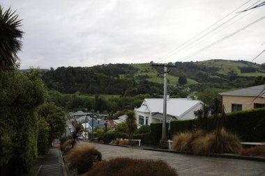 Dunedin - Baldwin Caddesi - Steilste Caddesi Welt / Dunedin - Baldwin Caddesi - Dünyanın en dik sokağı /