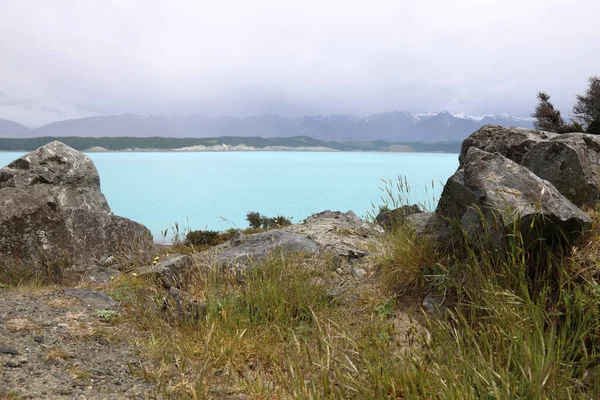 Lago Tekapo Lago Tekapo — Fotografia de Stock