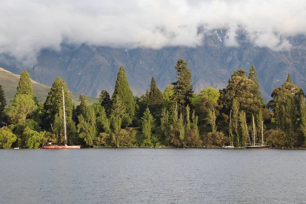 Lago Wakatipu Lago Wakatipu — Fotografia de Stock