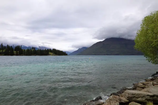 Lago Wakatipu Lago Wakatipu — Fotografia de Stock