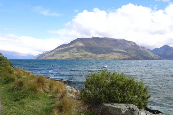 Lake Wakatipu Lake Wakatipu — Stockfoto