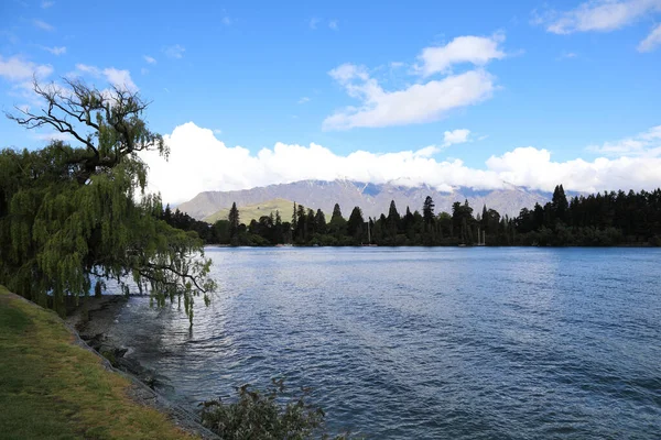 Lago Wakatipu Lago Wakatipu — Fotografia de Stock