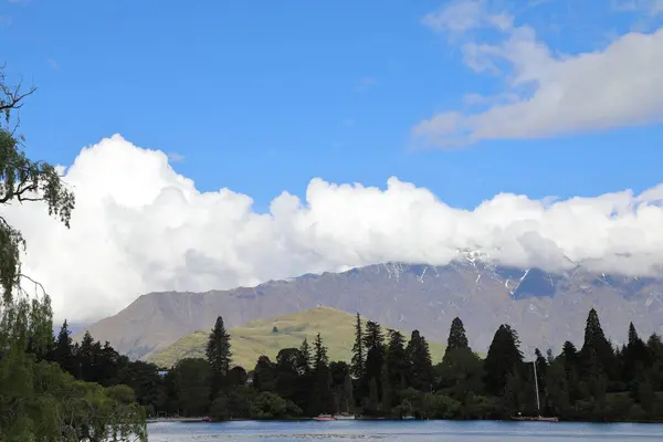 Lago Wakatipu Lago Wakatipu — Fotografia de Stock