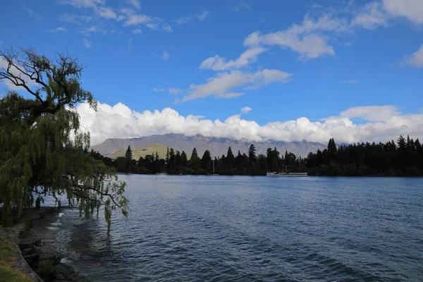 Lago Wakatipu Lago Wakatipu — Fotografia de Stock