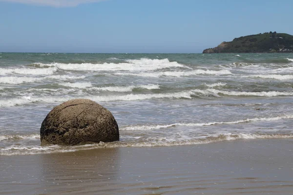 Pedras Moeraki Pedras Moeraki — Fotografia de Stock