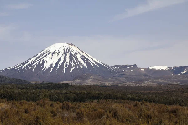 Ngauruhoe Neuseeland山 Ngauruhoe山 — 图库照片