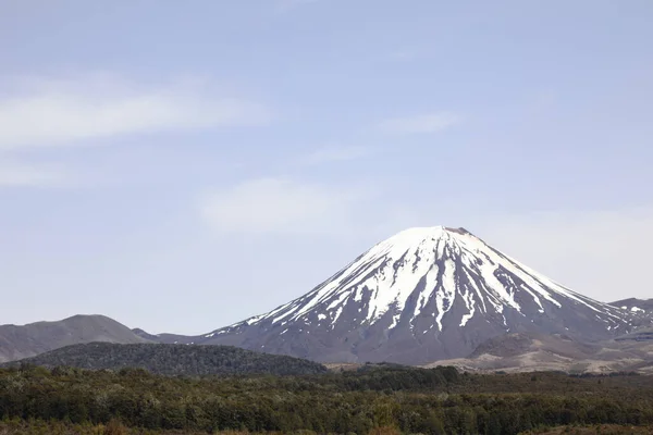 Mount Ngauruhoe Neuseeland Mount Ngauruhoe Zéland — Stock Fotó