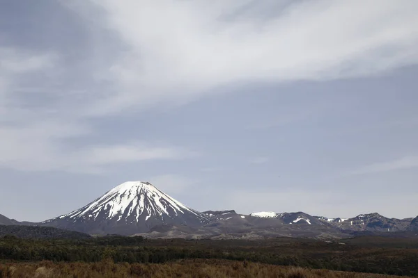 Ngauruhoe Neuseeland山 Ngauruhoe山 — 图库照片
