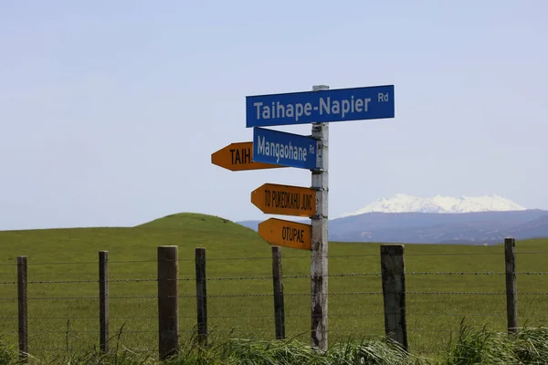 Mount Ruapehu Neuseeland Mount Ruapehu Nya Zeeland — Stockfoto