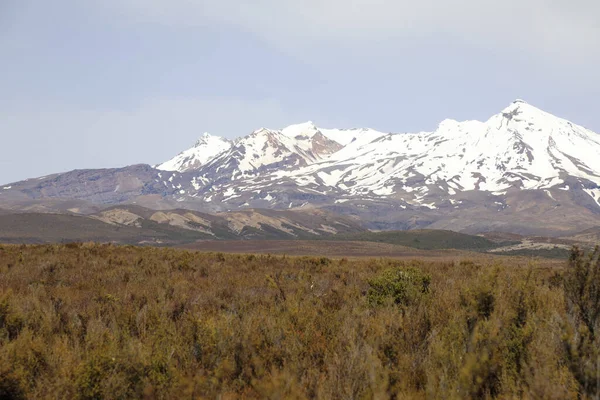 Mount Ruapehu Neuseeland Mount Ruapehu New Zealand — Stock Photo, Image