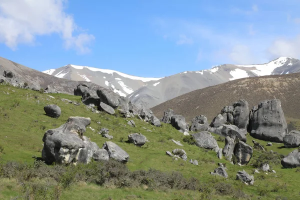 Neuseeland Castle Hill Rocks Nowa Zelandia Castle Hill Rocks — Zdjęcie stockowe