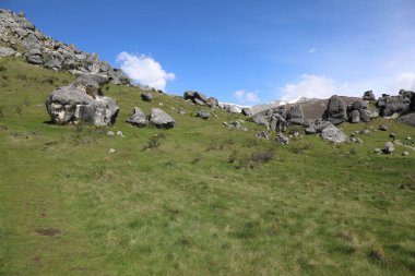 Neuseeland - Castle Hill Rocks / Yeni Zelanda Castle Hill Kayalıkları /