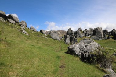 Neuseeland - Castle Hill Rocks / Yeni Zelanda Castle Hill Kayalıkları /