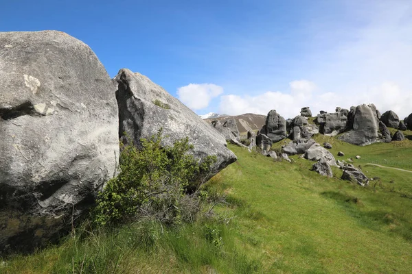 Neuseeland Castle Hill Rocks Nuova Zelanda Castle Hill Rocks — Foto Stock